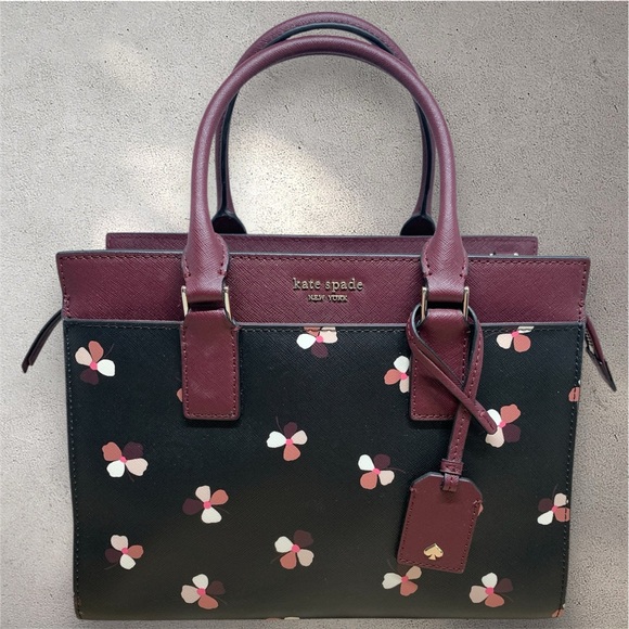Kate Spade Cameron Dusk Buds satchel/crossbody - Picture 1 of 13